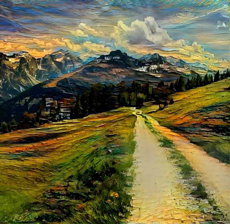 painted landscape