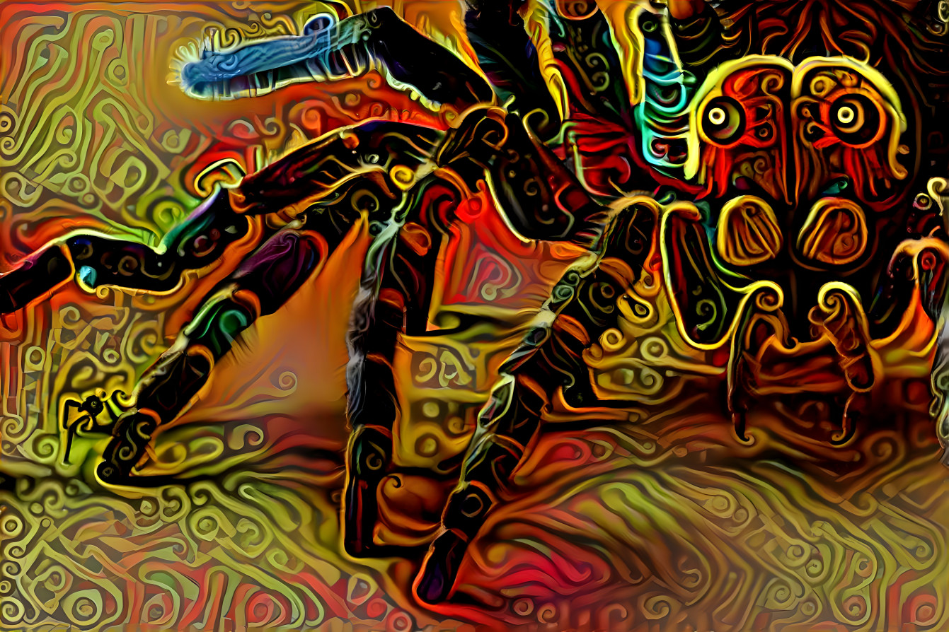 spider in motion