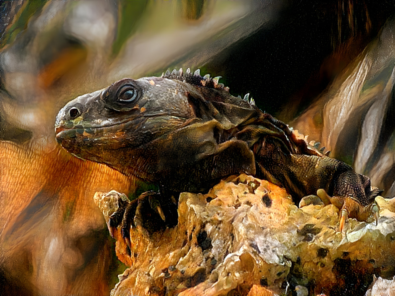 Golden Iguana