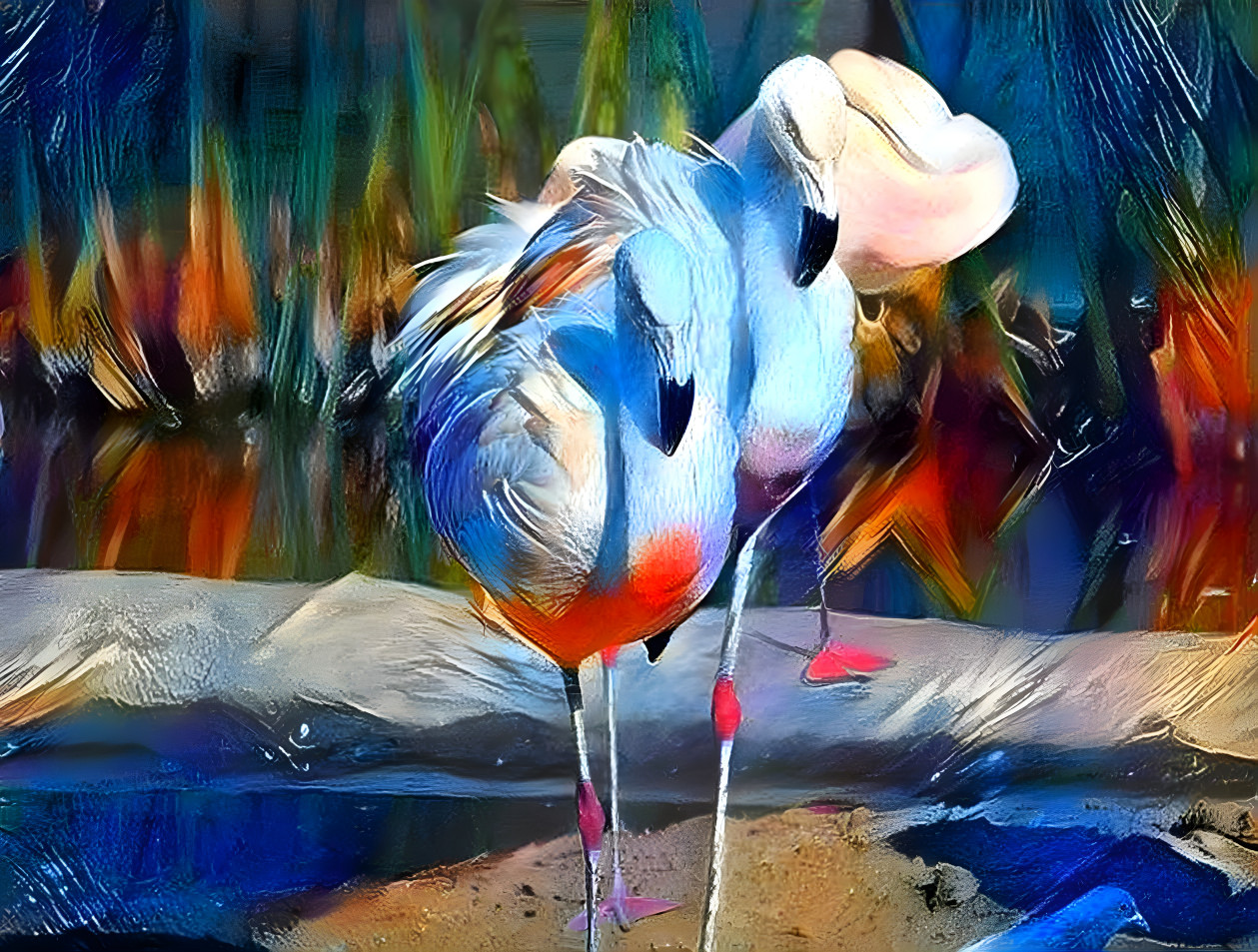 Flamingos