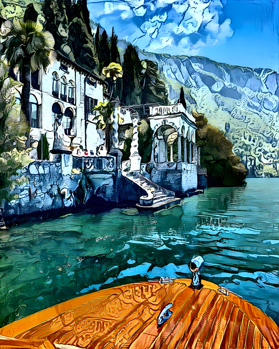 Riviera Classic Boat on Lake Como