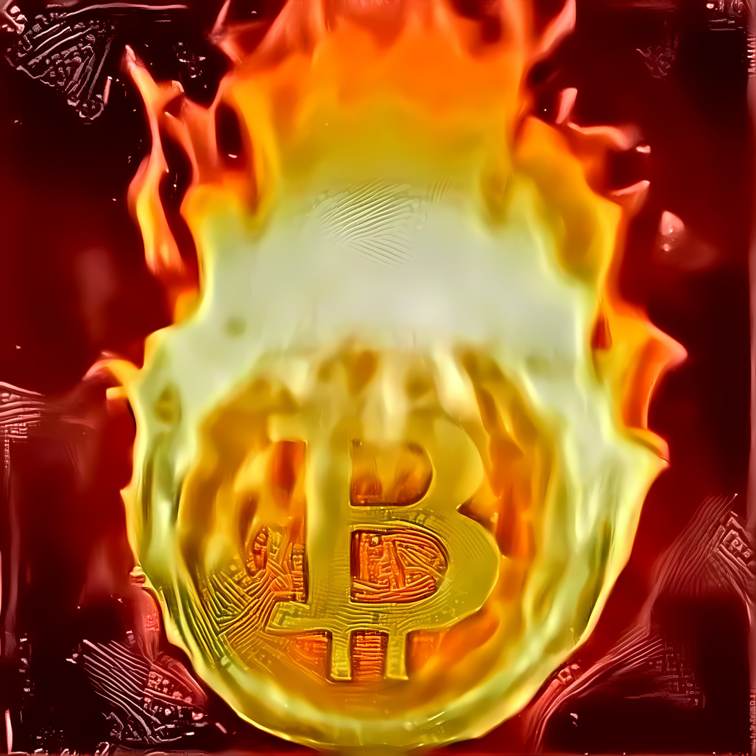 Bitcoin inflamed 