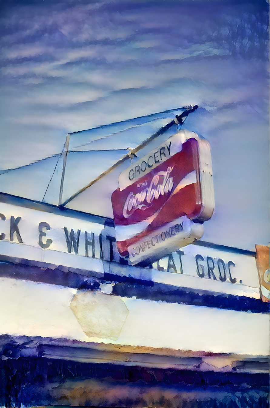 Coca Cola at the corner grocery