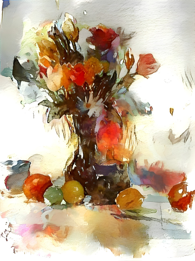 FRUIT AND FLOWERS