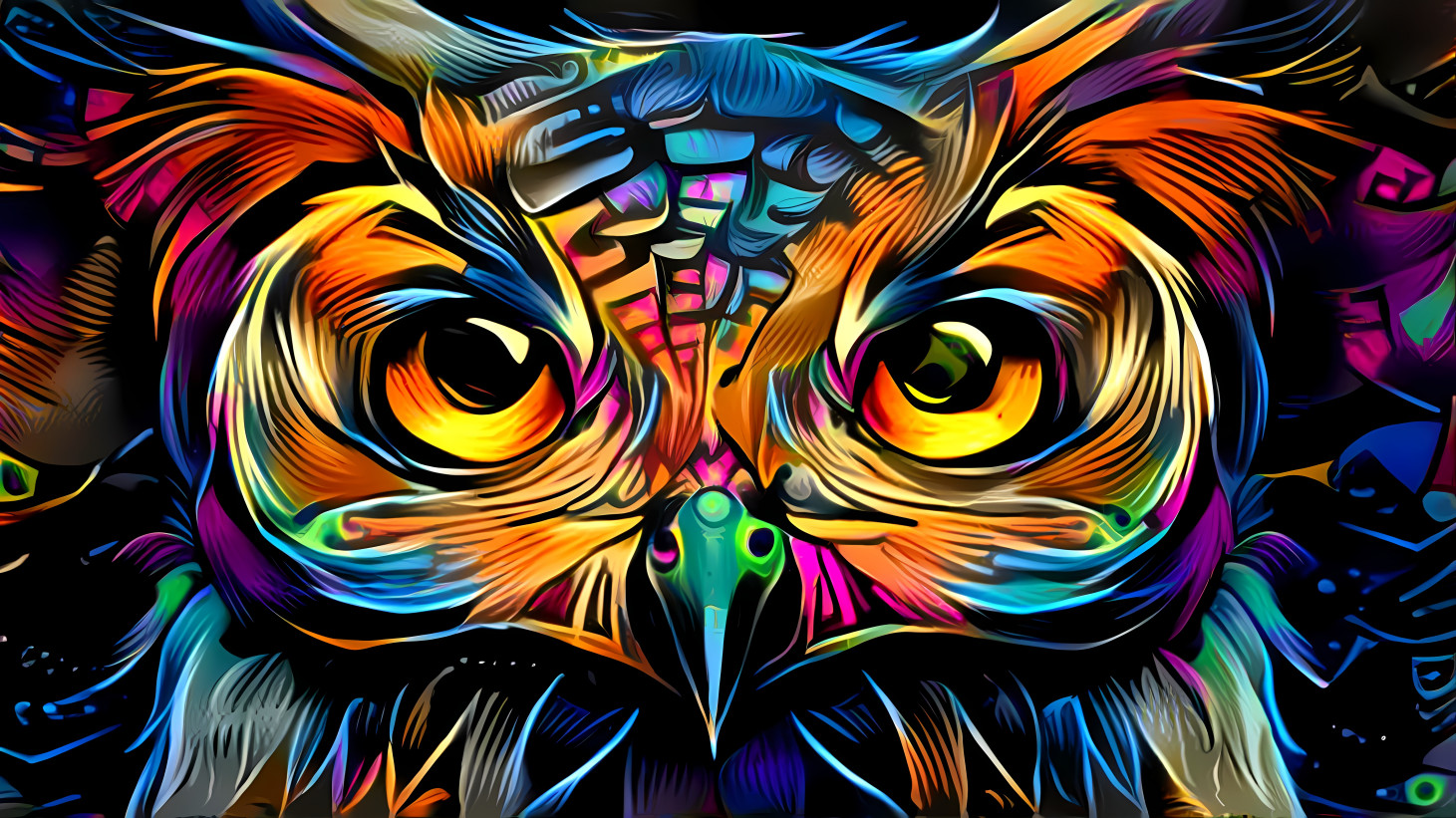 Colorful Owl