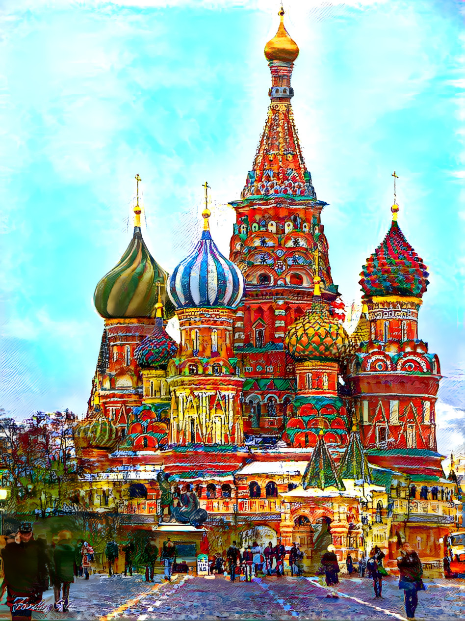 Saint Basil's Cathedral, Moscow, Russia