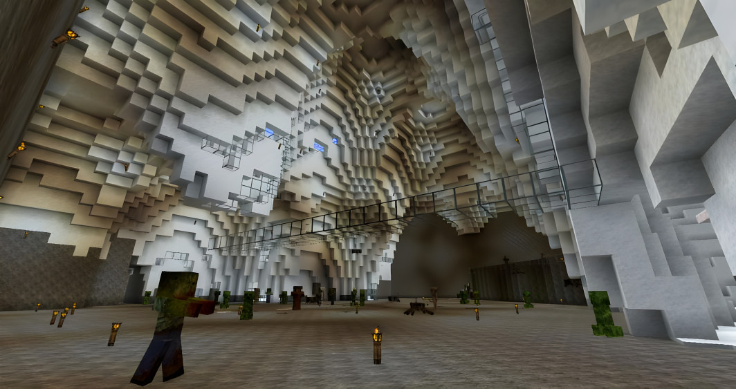 7h "Aushöhlen" in Minecraft XD