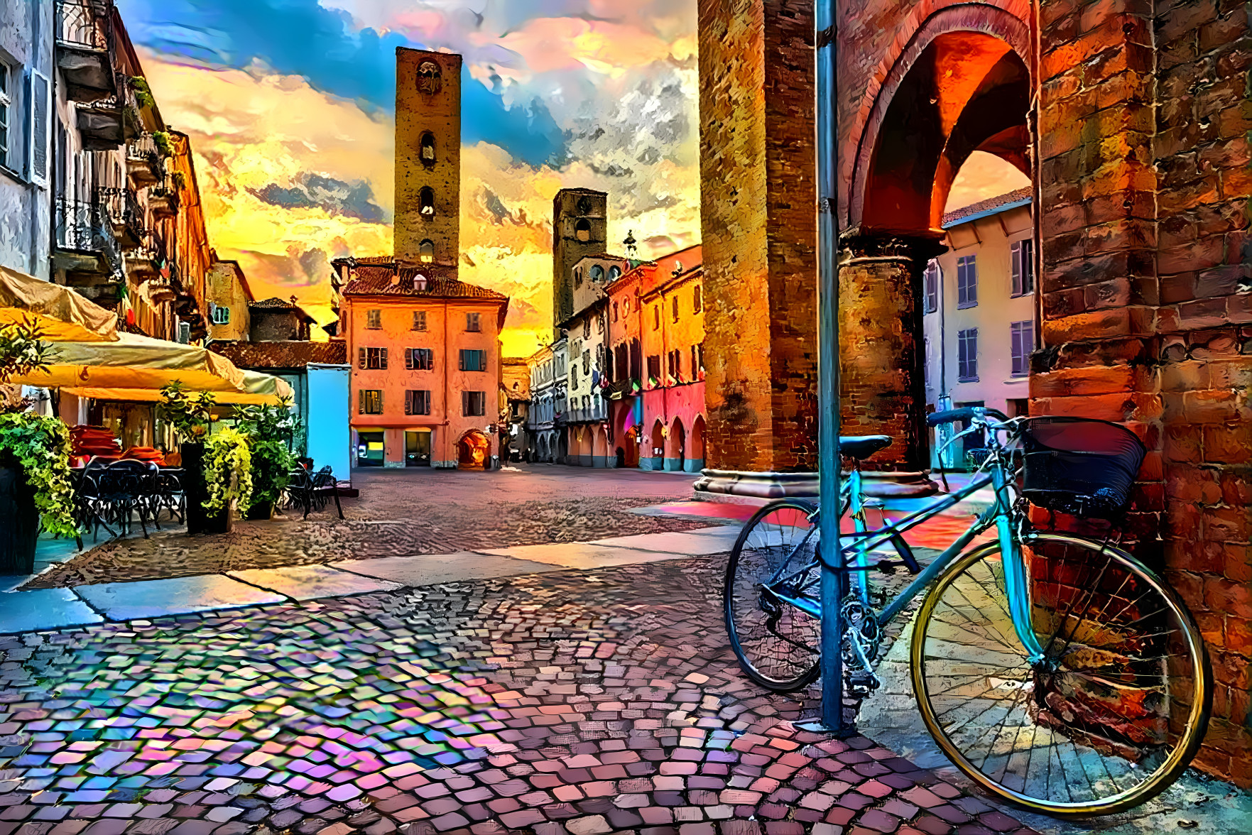 Colorful Street Scene [FHD]