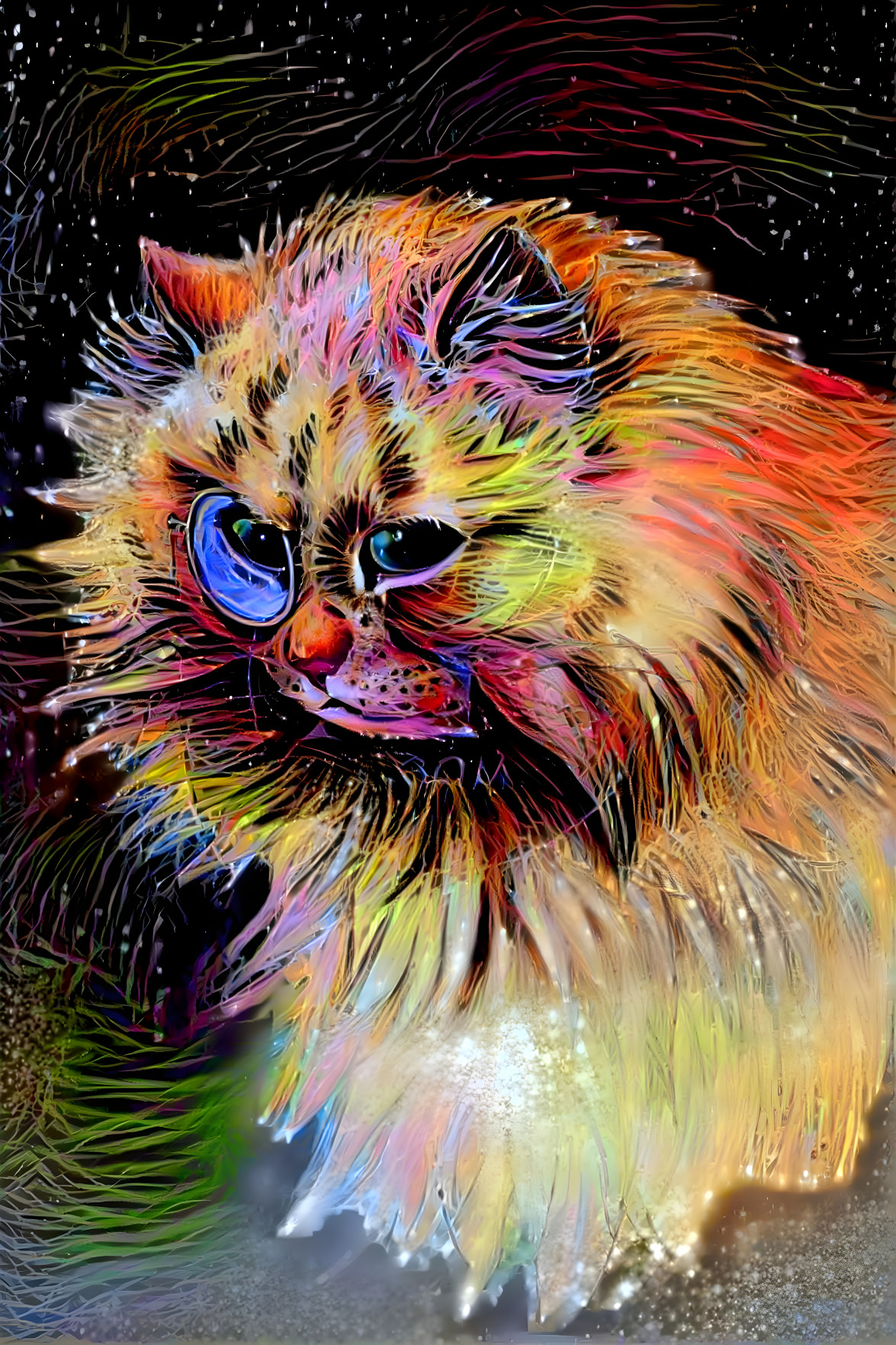 Colorful Cat [FHD]