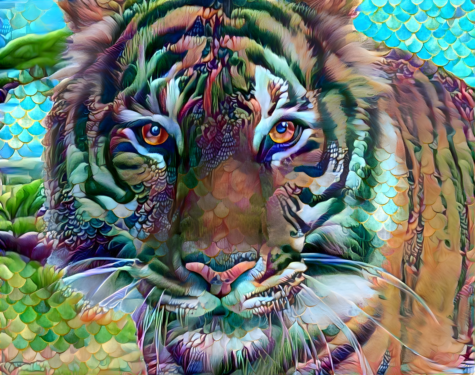 Colorful Tiger [FHD]