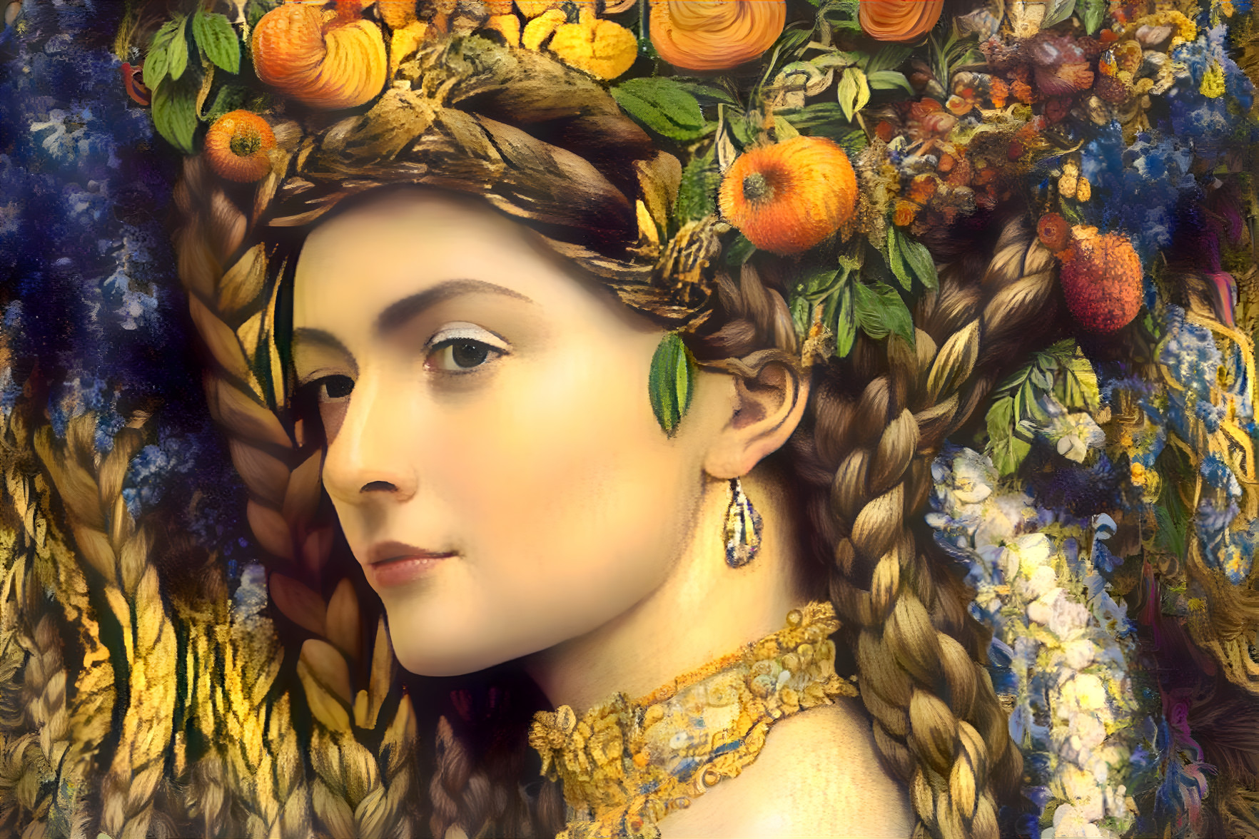 Golden Goddess of the Harvest