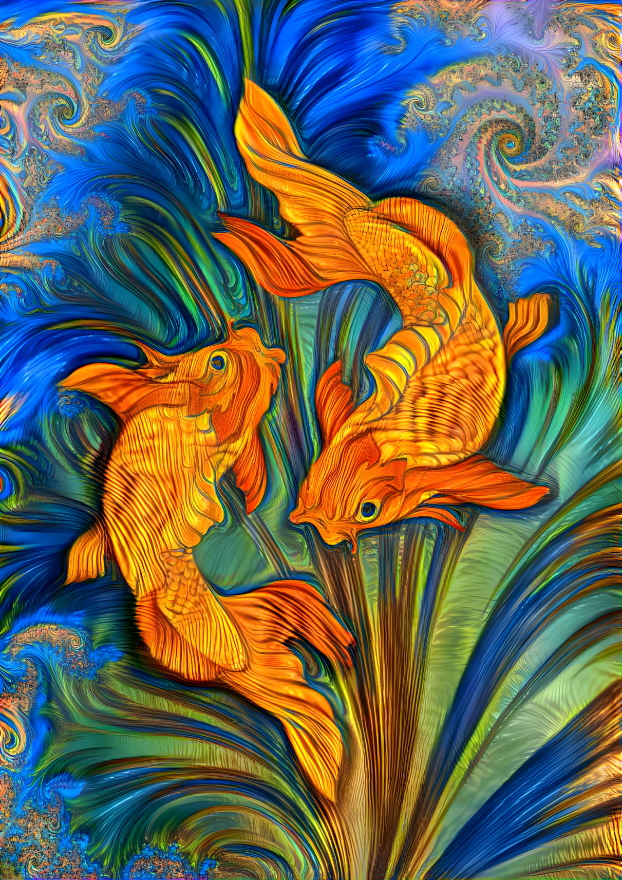 Colorful Koi [FHD]