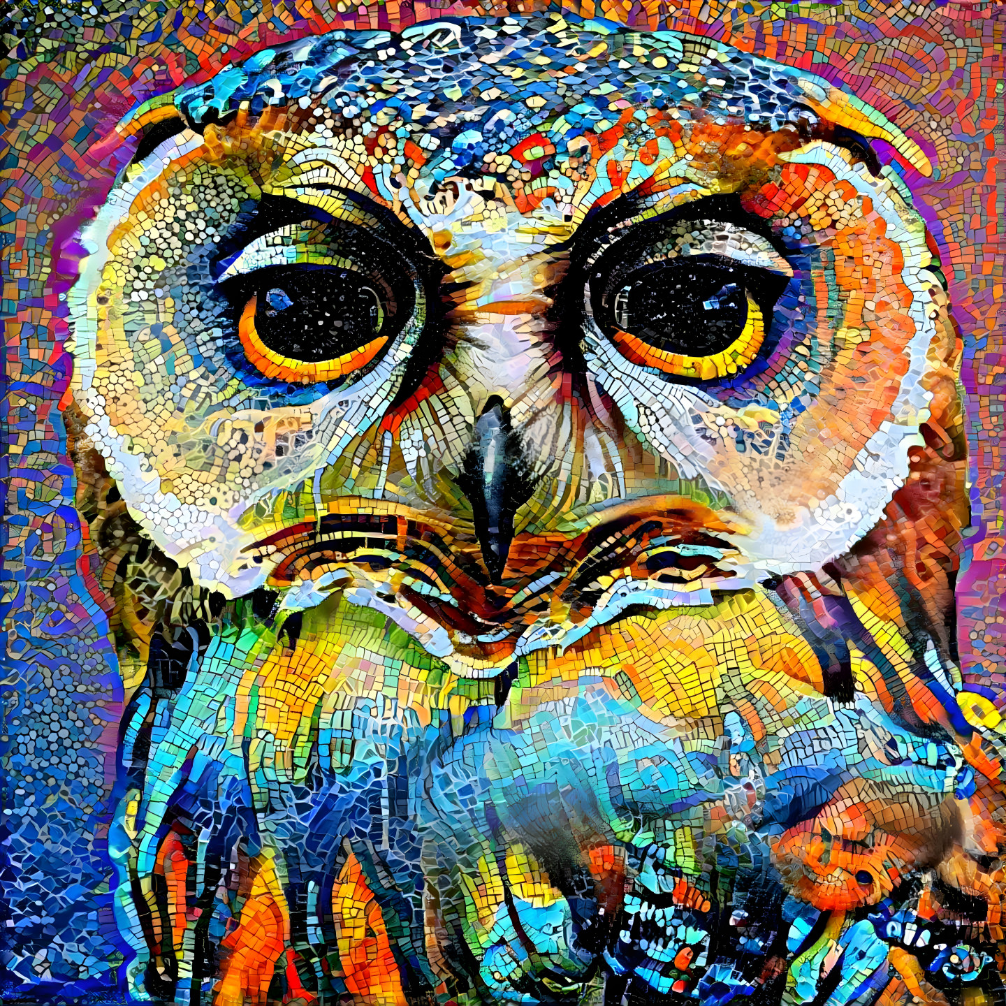 Colorful Owl [FHD]