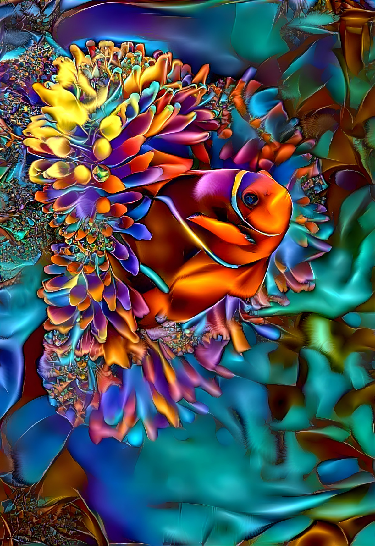 Colorful Clown Fish [FHD]