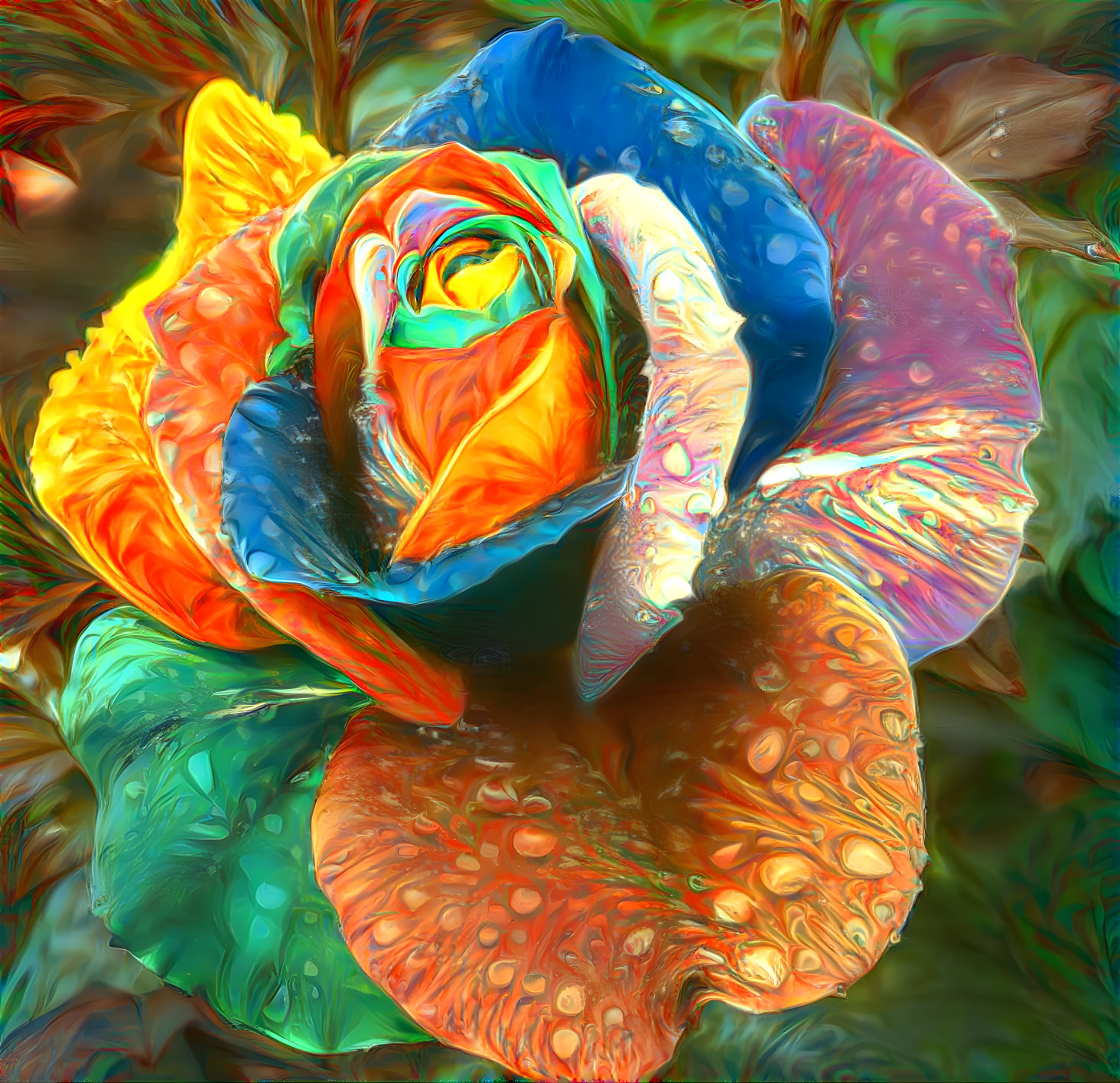 Rose of Many Colors [FHD]