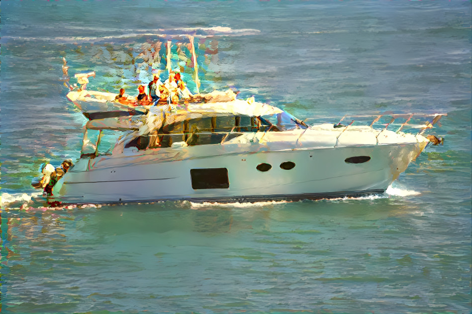 Power Boat on the Solent