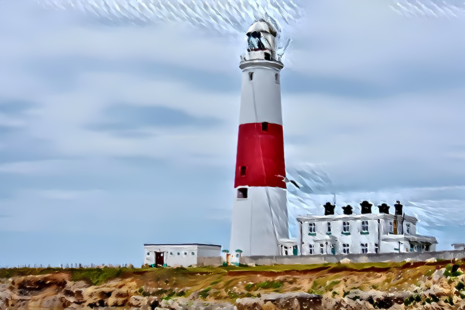 Portland Lighthouse Dorset England