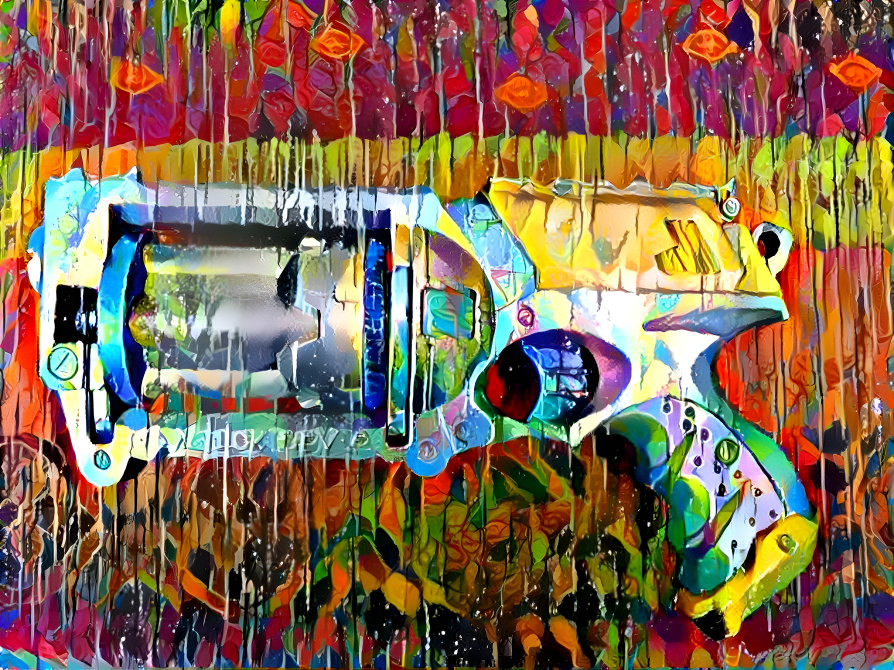 Nerf Gun with custom paint job