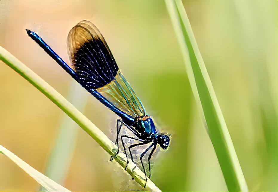 Banded demoiselle