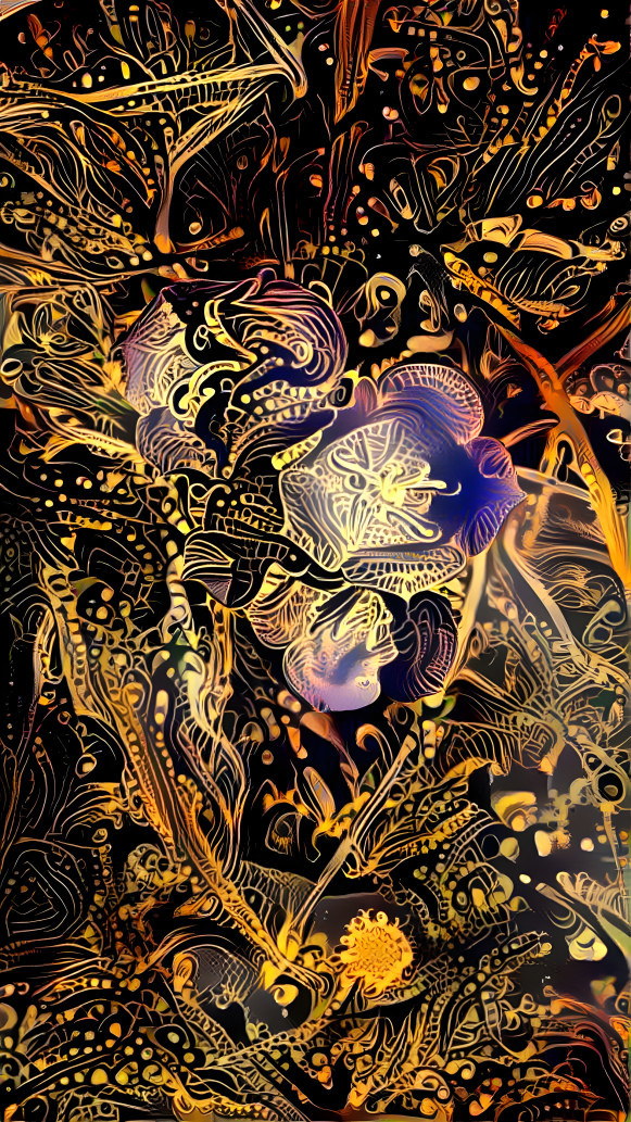 Golden Garden Flowers