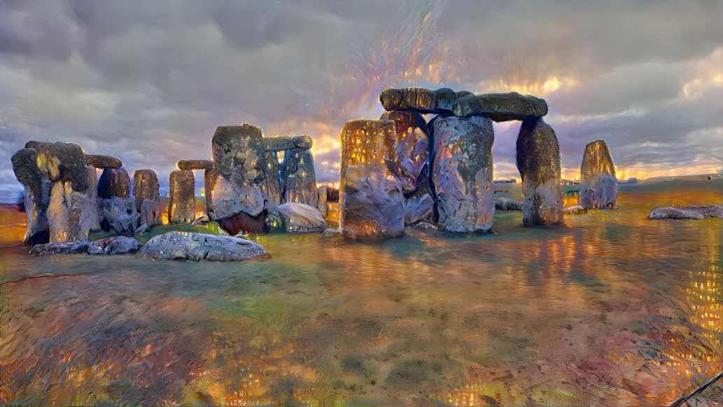 Stonehenge space portal powering up