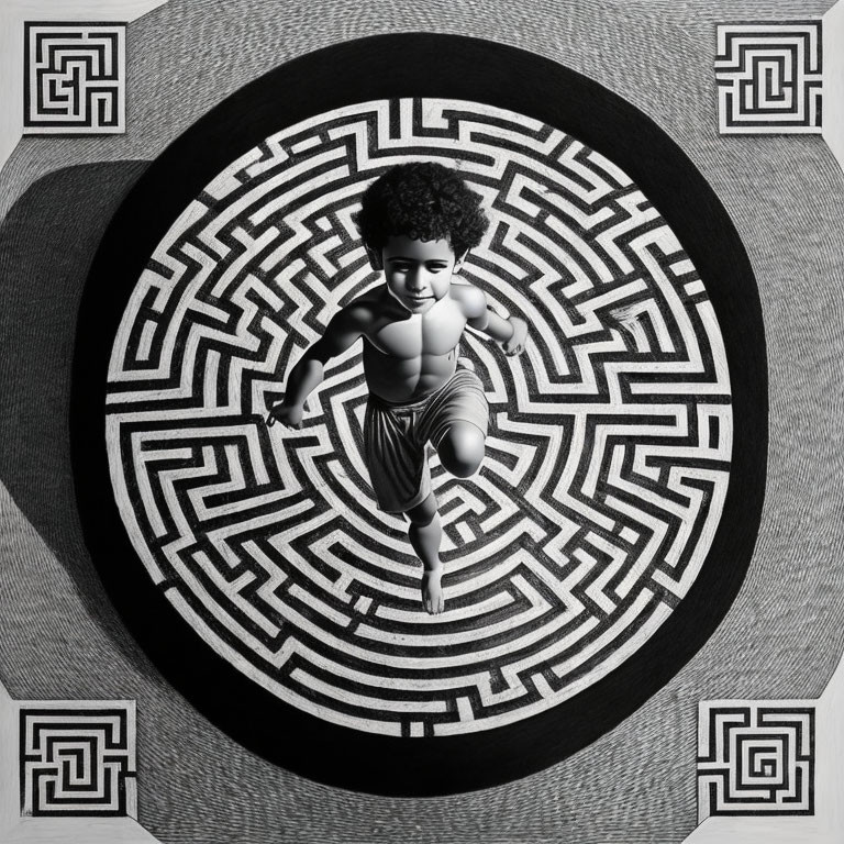 Boy in a Labyrinth