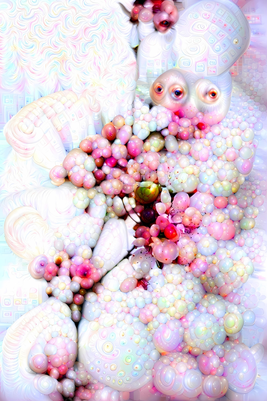 Deep dream flower