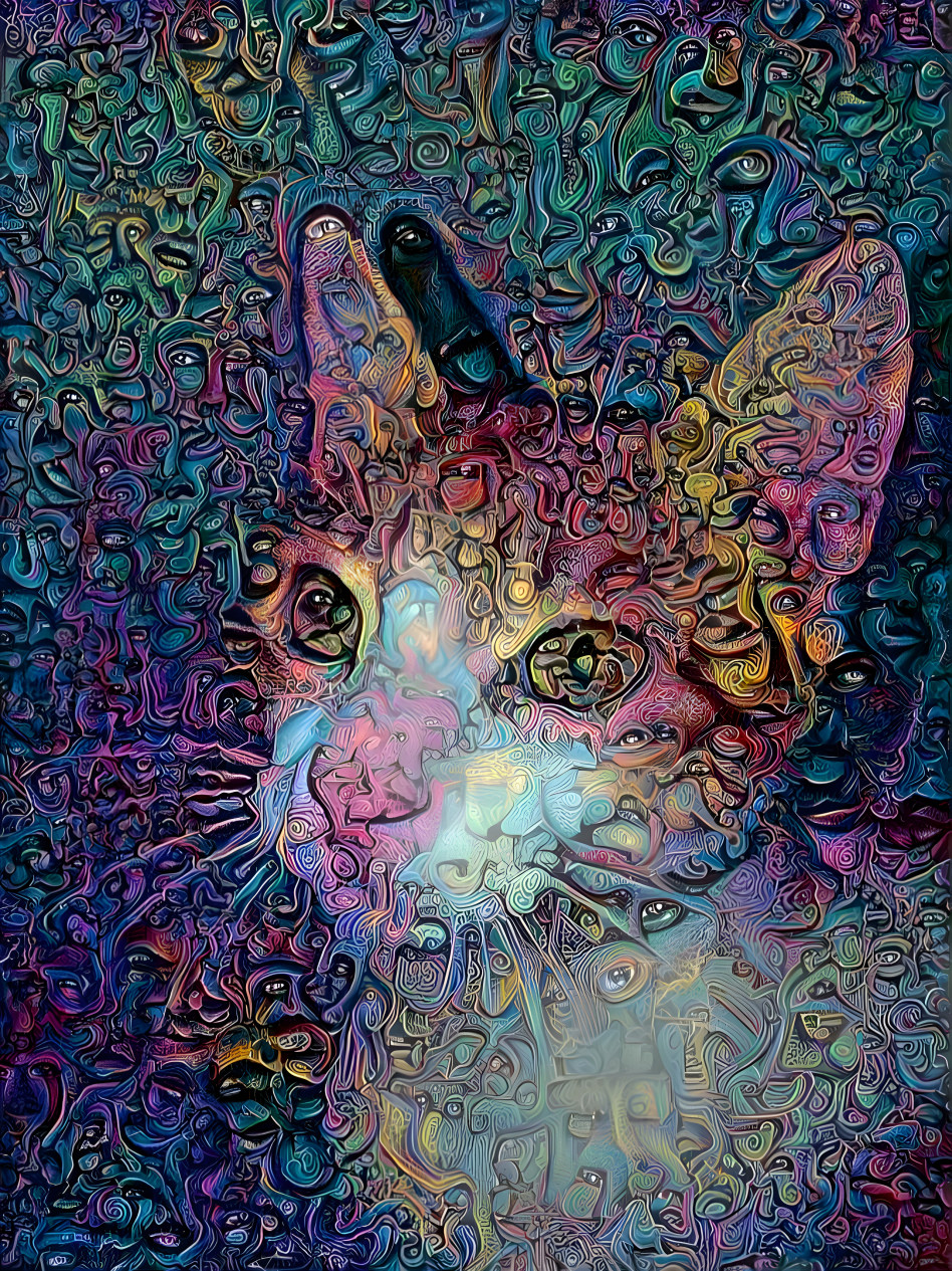 Trippy Kitten