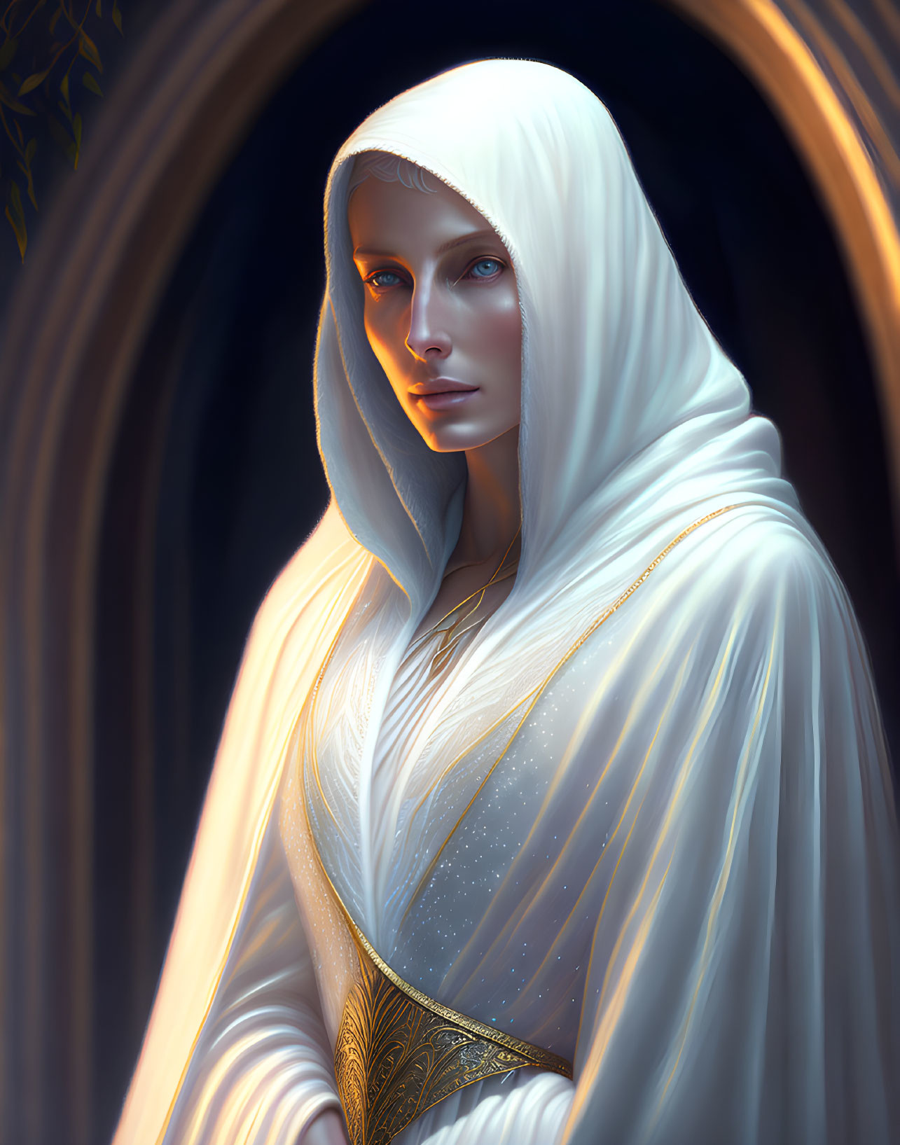 Hooded Galadriel 