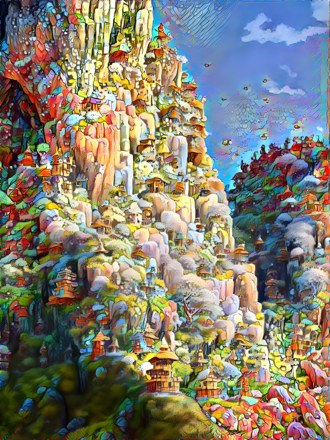 Swarm color cliff