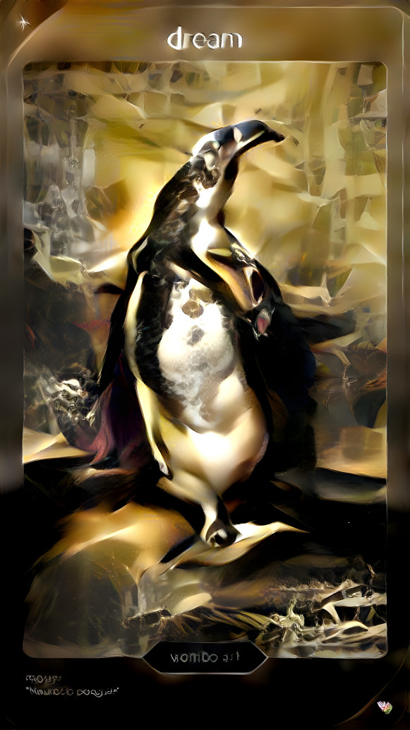 Wombo Dream: Neurotic Penguin