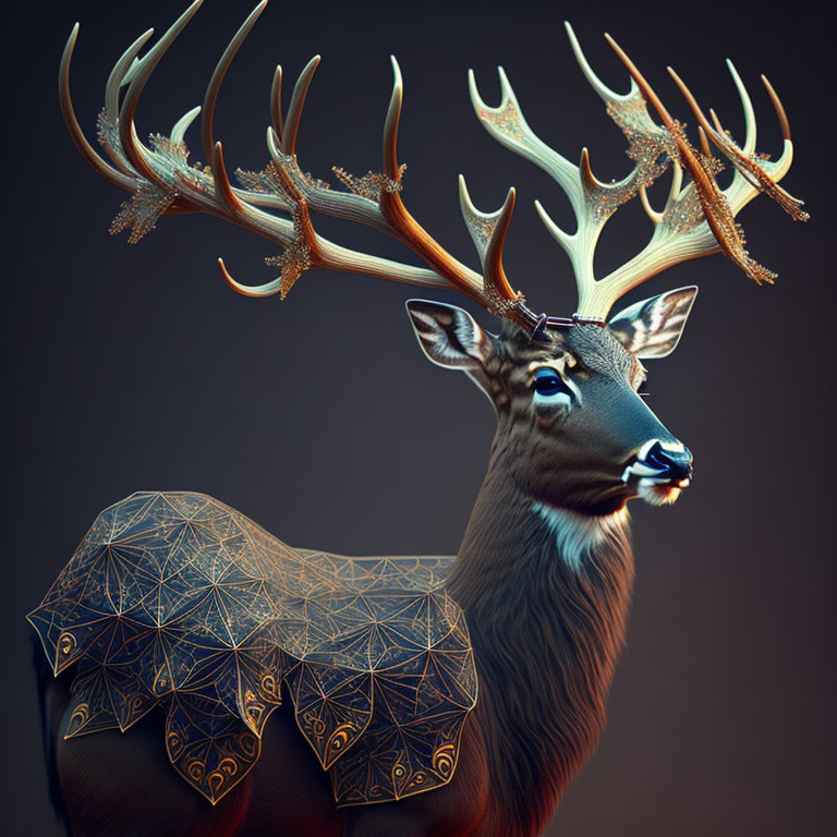 Fractal deer