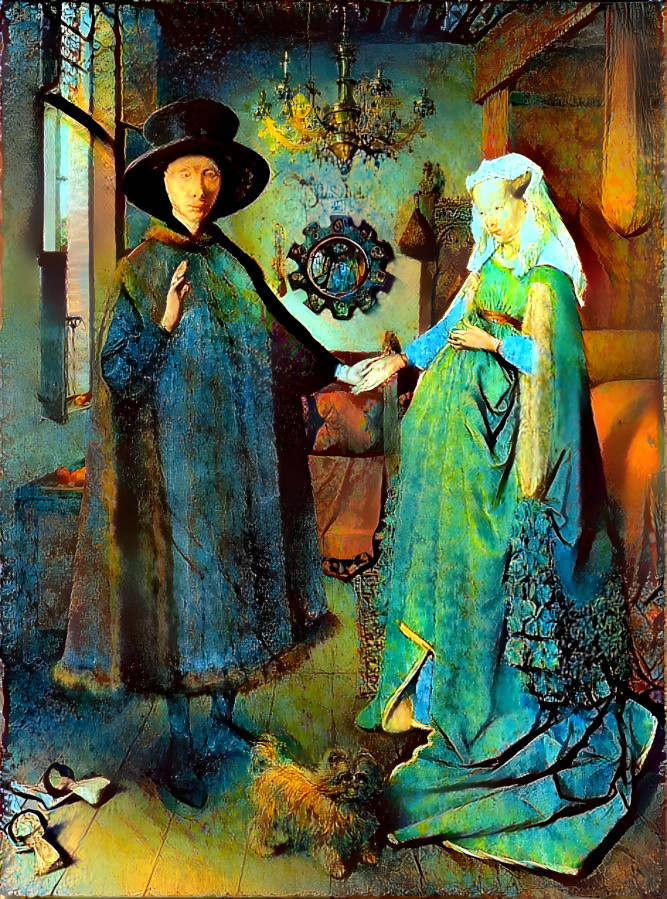 Van Eyck: Arnolfini Wedding Portrait